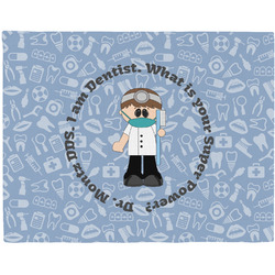 Dentist Woven Fabric Placemat - Twill w/ Name or Text
