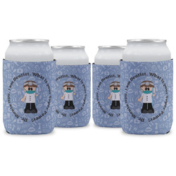 Dentist Can Cooler (12 oz) - Set of 4 w/ Name or Text