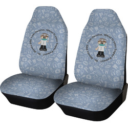 Dentist Car Seat Covers (Set of Two) (Personalized)