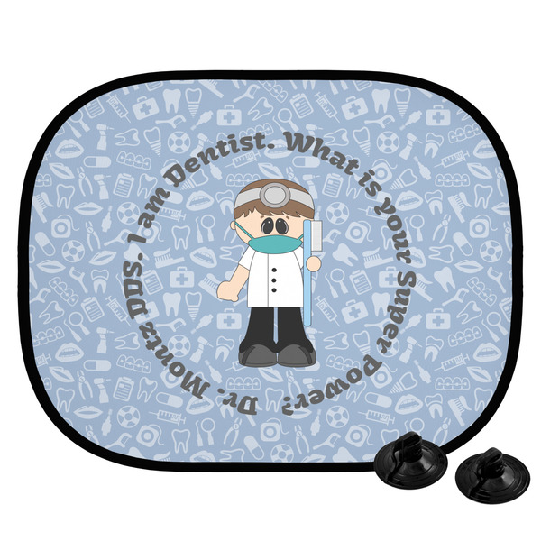 Custom Dentist Car Side Window Sun Shade (Personalized)