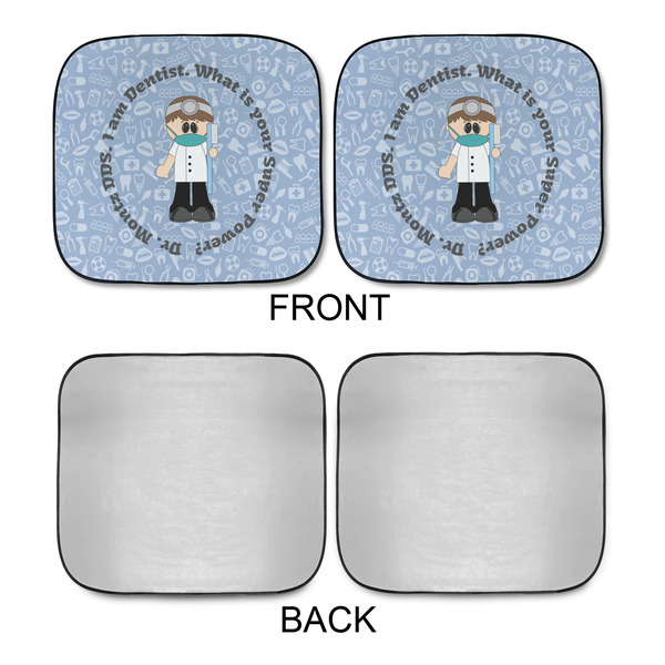 Dentist Car Sun Shades - APPROVAL