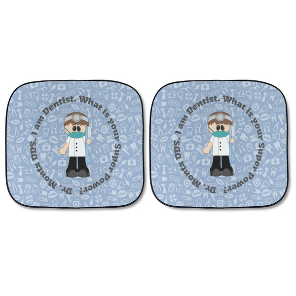 Dentist Car Sun Shades - FRONT