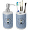 Dentist Ceramic Bathroom Accessories Set (Personalized)