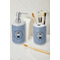 Dentist Ceramic Bathroom Accessories - LIFESTYLE (toothbrush holder & soap dispenser)