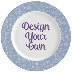 Dentist Ceramic Dinner Plates (Set of 4) (Personalized)
