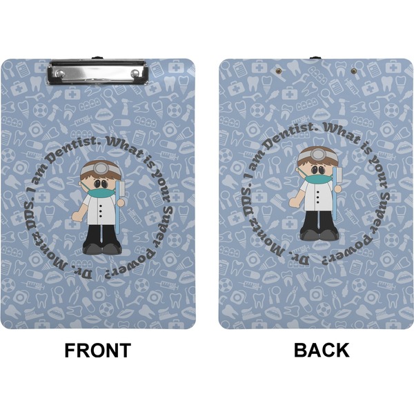 Dentist Clipboard (Letter) (Front + Back)