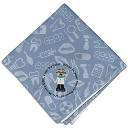 Dentist Cloth Dinner Napkin - Single w/ Name or Text