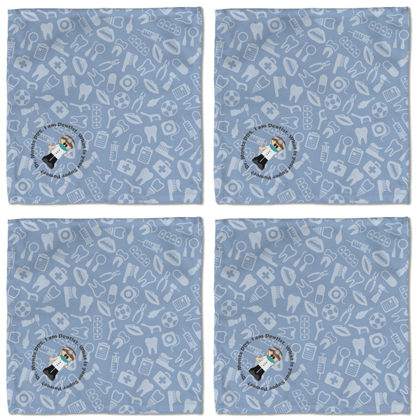 Dentist Cloth Napkins - Personalized Lunch (APPROVAL) Set of 4