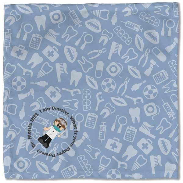 Dentist Cloth Napkins - Personalized Lunch (Single Full Open)