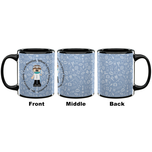Dentist Coffee Mug - 11 oz - Black APPROVAL