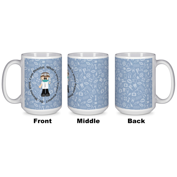 Dentist Coffee Mug - 15 oz - White APPROVAL