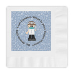 Dentist Embossed Decorative Napkins (Personalized)