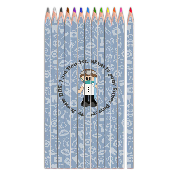 Custom Dentist Colored Pencils (Personalized)
