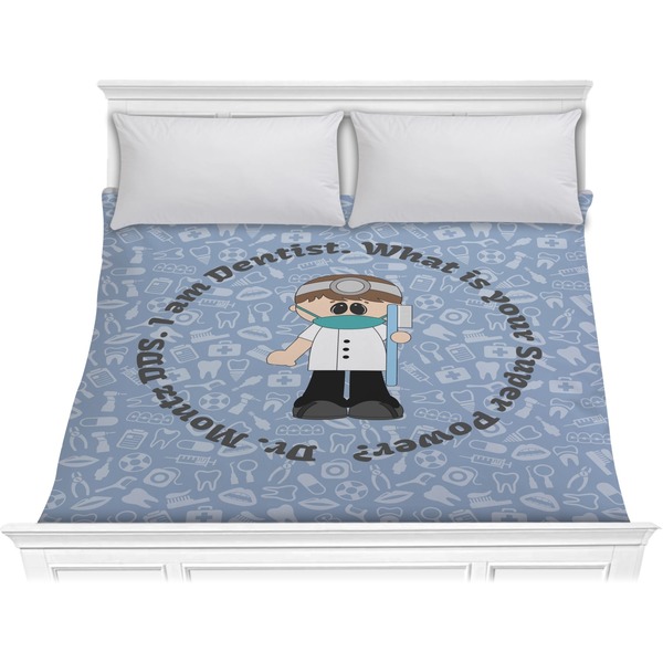 Custom Dentist Comforter - King (Personalized)