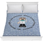Dentist Comforter - Full / Queen (Personalized)