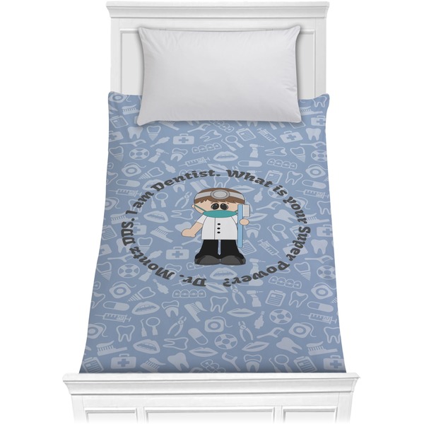 Custom Dentist Comforter - Twin (Personalized)