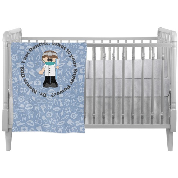 Custom Dentist Crib Comforter / Quilt (Personalized)
