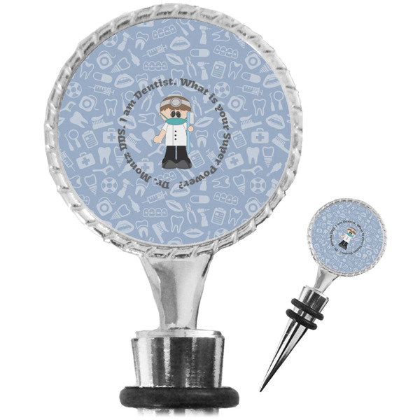 Custom Dentist Wine Bottle Stopper (Personalized)