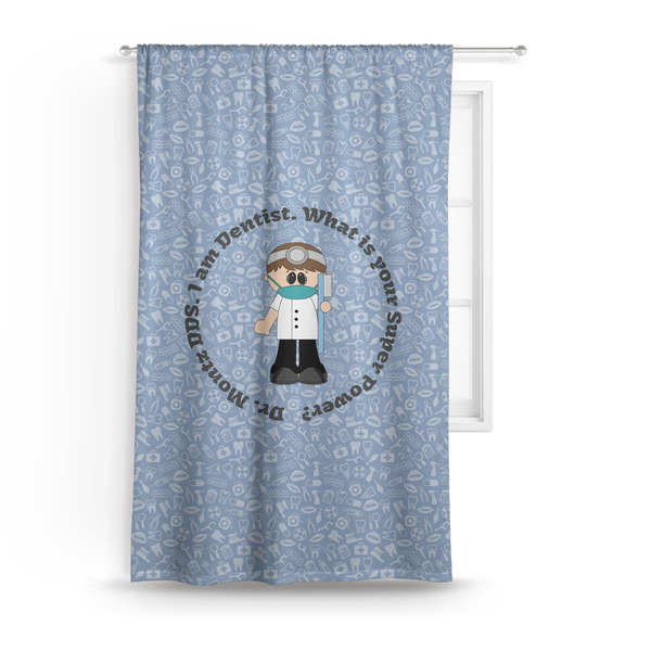 Custom Dentist Curtain Panel - Custom Size (Personalized)