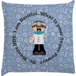 Dentist Decorative Pillow Case (Personalized)
