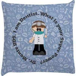 Dentist Decorative Pillow Case (Personalized)