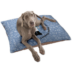 Dentist Dog Bed - Large w/ Name or Text