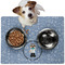 Dentist Dog Food Mat - Medium w/ Name or Text