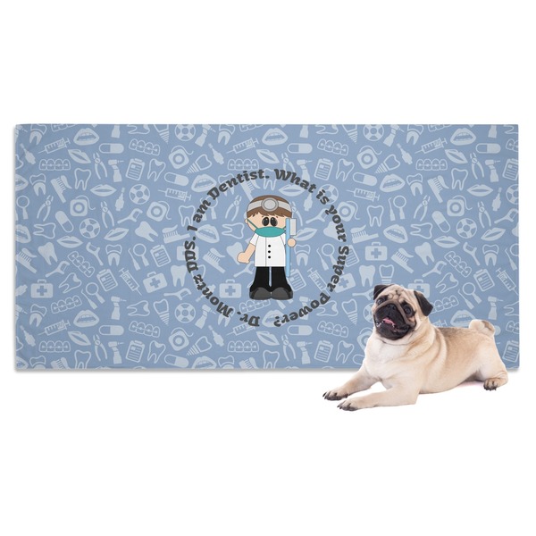 Custom Dentist Dog Towel (Personalized)