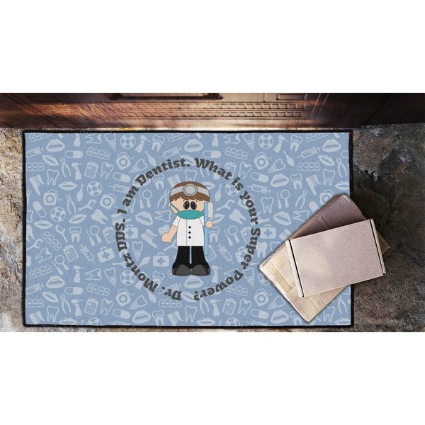 Dentist Door Mat - LIFESTYLE (Lrg)