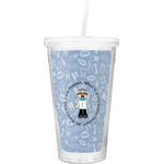 Dentist Double Wall Tumbler with Straw (Personalized)