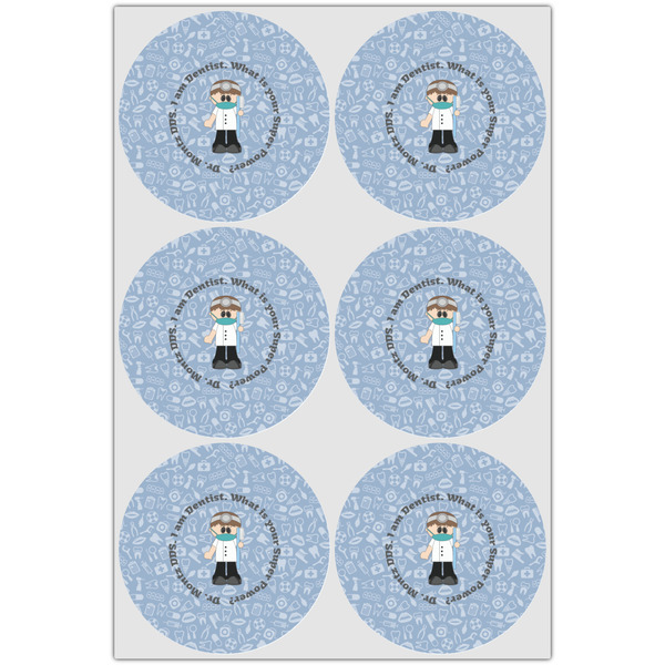 Dentist Drink Topper - Large - Set of 6