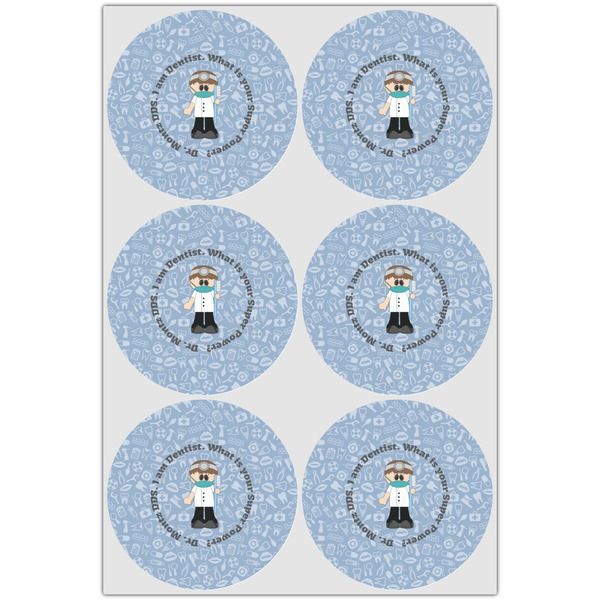 Dentist Drink Topper - XLarge - Set of 6