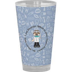 Dentist Pint Glass - Full Color (Personalized)