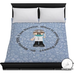 Dentist Duvet Cover - Full / Queen (Personalized)