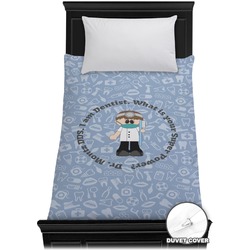 Dentist Duvet Cover - Twin (Personalized)