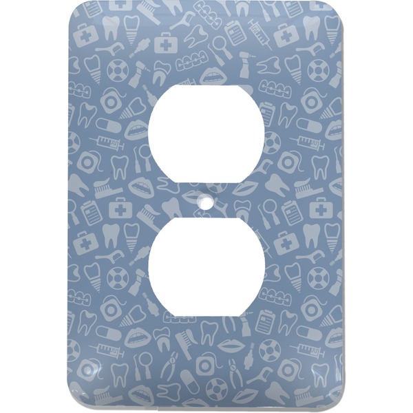 Custom Dentist Electric Outlet Plate