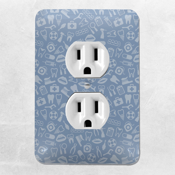 Dentist Electric Outlet Plate - LIFESTYLE