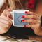 Dentist Espresso Cup - 6oz (Double Shot) LIFESTYLE (Woman hands cropped)