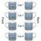 Dentist Espresso Cup - 6oz (Double Shot Set of 4) APPROVAL