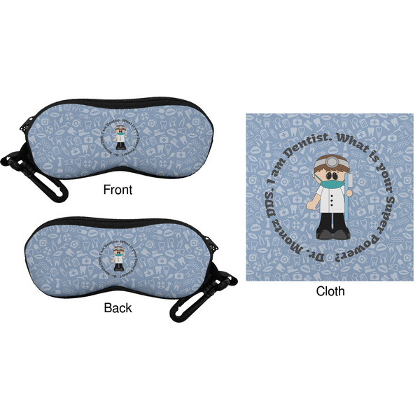 Dentist Eyeglass Case & Cloth (Approval)