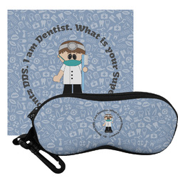 Dentist Eyeglass Case & Cloth (Personalized)
