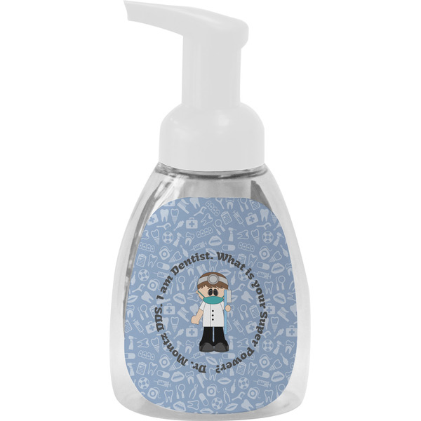 Custom Dentist Foam Soap Bottle - White (Personalized)