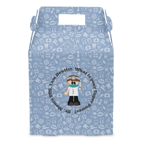 Dentist Gable Favor Box - Front