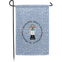 Dentist Small Garden Flag - Single Sided w/ Name or Text
