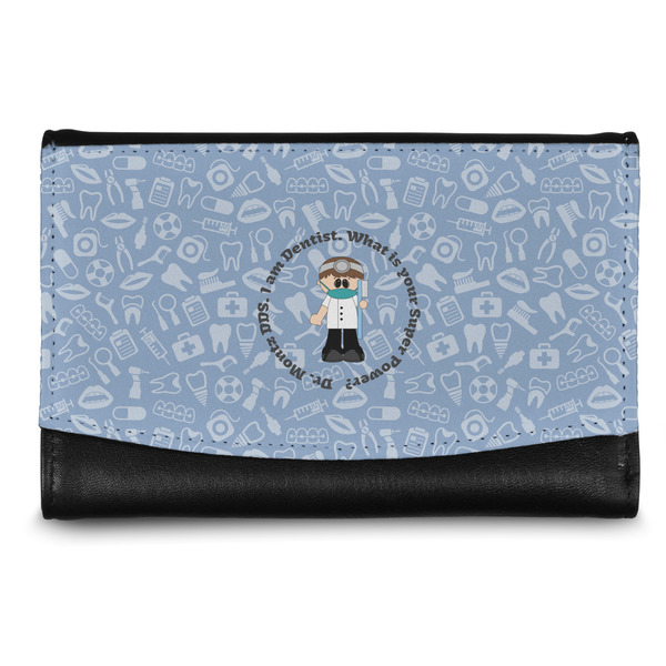 Custom Dentist Genuine Leather Women's Wallet - Small (Personalized)