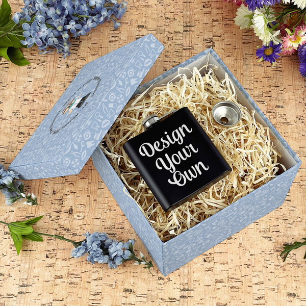 Dentist Gift Boxes with Lid - Canvas Wrapped - Large - In Context