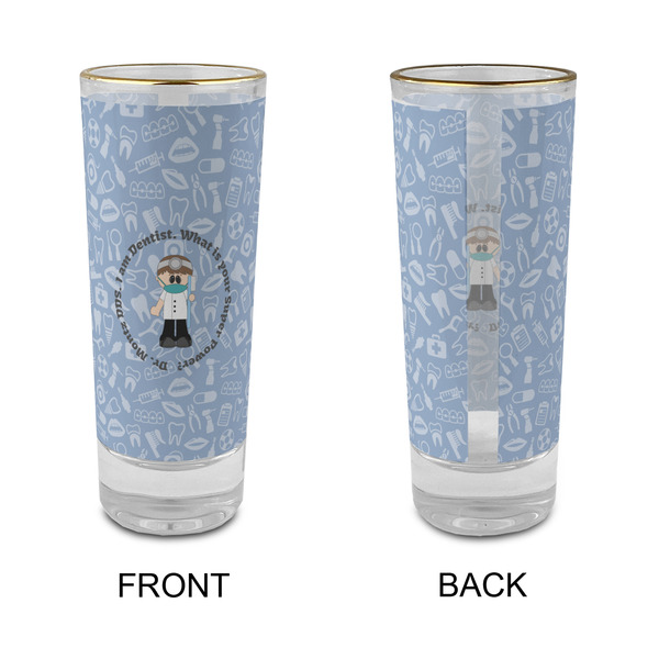 Dentist Glass Shot Glass - 2 oz - Single - APPROVAL