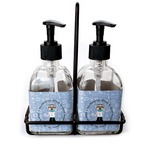 Dentist Glass Soap & Lotion Bottle Set (Personalized)