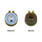 Dentist Golf Ball Hat Clip Marker - Apvl - GOLD