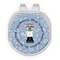 Dentist Golf Ball Marker - Hat Clip - Silver
